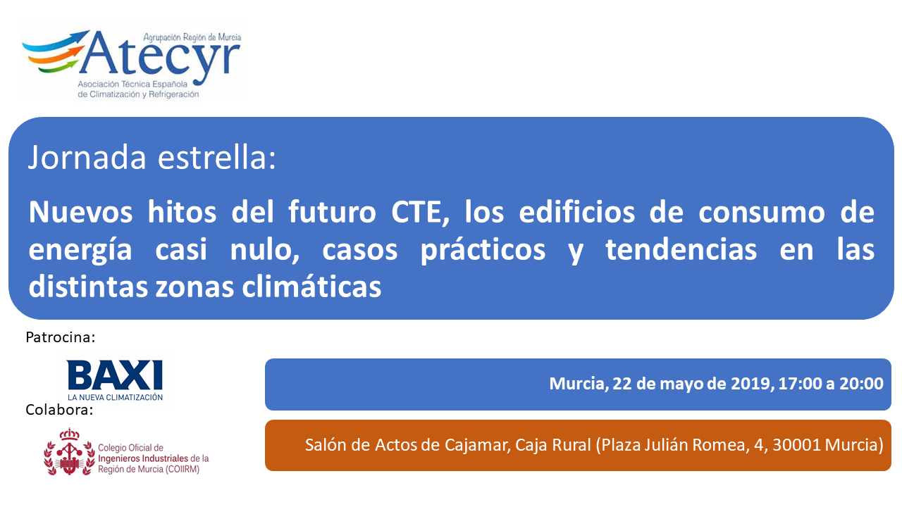 Jornada Estrella: Nuevos hitos del futuro CTE, los edificios de consumo de energía casi nulo.