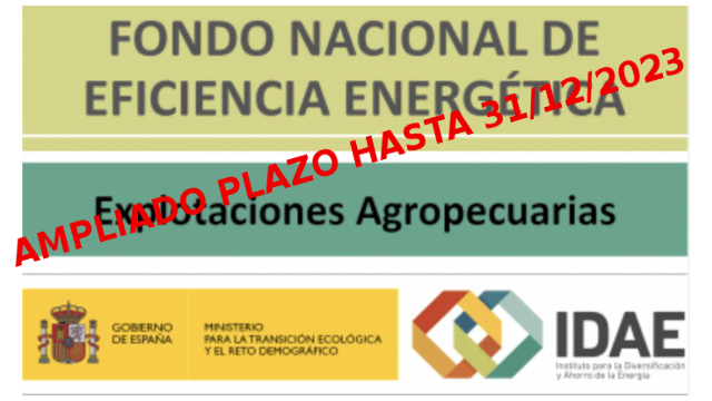 PROGRAMA DE AYUDAS EFICIENCIA ENERGÉTICA EN EXPLOTACIONES AGROPECUARIAS